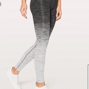 Lululemon Wunder Under Ombre Melange Tight 28”